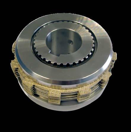 Multi-Disc Clutches Series 66H-02 Series 66H-02 Pressure Applied Multi-Disc Clutches Rotating Cylinder for Operation in Oil Series 66H-02 pressure-applied rotating cylinder multi-disc clutches are
