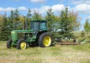 9R38 R, 12,053 hrs. 1972 John Deere 4320 2WD, s/n T613R020919R, 158 ldr w/bkt, s/n E01580108454, 8 spd, 2 hyd outlets, 540/1000 PTO, 18.4x34 R.