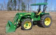 LH rev, diff lock, 3 hyd outlets, 540/1000 PTO, 3 pt hitch, frt weights, 420/70R24 F, 520/70R38 R, 1794 hrs showing.