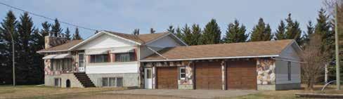 Flatbush Auction Property Village of Boyle, AB S 1/2 of NE-4-65-19-W4 77.48± Title Acres 1350± sq ft home w/triple attached garage, detached 4-door garage, Quonset, taxes $1500.