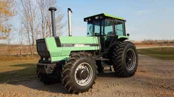 Tractors 1989 Deutz-Allis 9170 4WD, s/n 9170F-1117, 191 hp, 18 spd partial powershift, diff lock, 3 hyd outlets, Big 1000 PTO, frt weights, 20.8-38 R, 16.9-28 F, 8,862 hours showing.