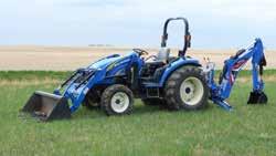 1475 16 Ft 2005 Haybuster 2650 Tractors Seeding, Tillage & Breaking Grain Handling Equipment 2010 John Deere 6140D MFWD, s/n P06140X001136, 673 SL ldr w/bkt, s/n 1P00673XLAC014305, grapple, joystick,