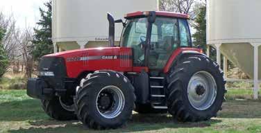 2005 Case IH MX210 MFWD, s/n JAZ134705, 18 spd powershift LH rev, diff lock, Outback S2 display, Outback receiver, Outback edrive autosteer, 4 hyd outlets, aux hyd, 540/1000 PTO, frt weights, rear
