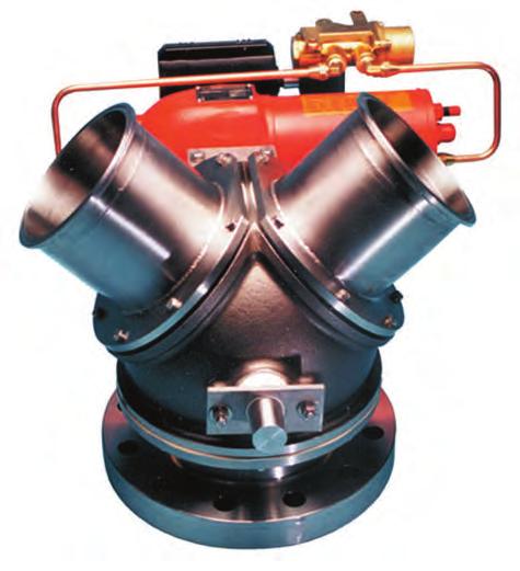 D2 Diverter Valve Y junction valve The D-2 Diverter Valve places the Gemco Spherical Disc Valve in a Y junction that allows the valve to select a product feed from one of the two inputs, or to direct