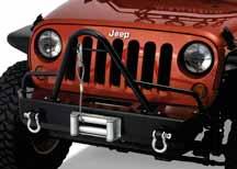 Bumpers Brackets BRUSH GUARDS Pre-Runner and Stinger Brush Guards are built with an aggressive, angled look and have optional side support struts for added styling and strength.