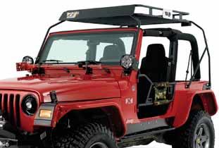 The 3 Tube Bumper Brackets allow the license plate to be relocated from the vehicle to the bumper and is designed specifically for Warrior Double Tube Bumpers.