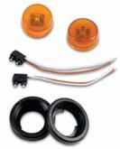 An optional LED signal light can be incorporated into the leading edge of the front flare and complete with wiring harness for an easy installation. Lights sold separately.