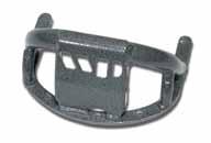 UNDERCARRIAGE STEERING BOX BRACES & SKID PLATES The Steering Box Brace provides extra rigidity by anchoring the bottom of the steering box to the opposing frame rail while the skid plate offers