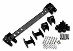Suspension Suspension LEAF SPRING SHIMS Correct the pinion and/or caster angles in your leaf-sprung Jeep using our heavy-duty Leaf Spring Shims.