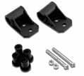 or 3 1/8 rear. universal spring U-bolt plates, universal shock mounts, shock bolts and coupling nuts. This kit has it all and works on most axle applications.