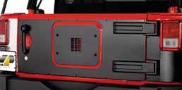 They have cutouts for factory signal lights and are sold in pairs. REPLACEMENT HOOD VENTS Replacement Hood Vents match other body armor accessories and add decorative styling to your Jeep hood.