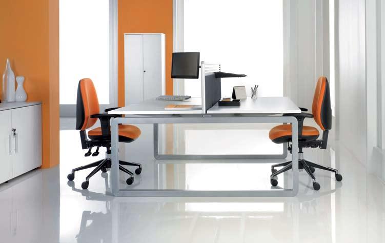 BOARDROOM SEATING BENCH DESKING Code DYN1 Colour Available in black leather with a