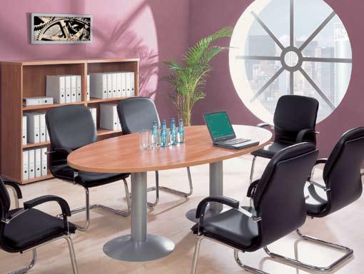 BOARDROOM FURNITURE YEAR GUARANTEE year year Items featured: 1 x Oval Baordroom table, System Cantilever End Items featured: 1 x