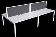 Standard desk sizes 1200 x 70 100 x 70 1800 x 70 Inline