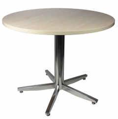 Table Polished Stainless Steel Finished Height