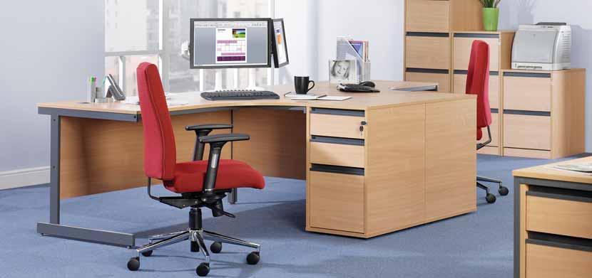 8 ommercial desking Maestro range of desks has long been established as the entry level 18mm desking system for commercial office furniture.
