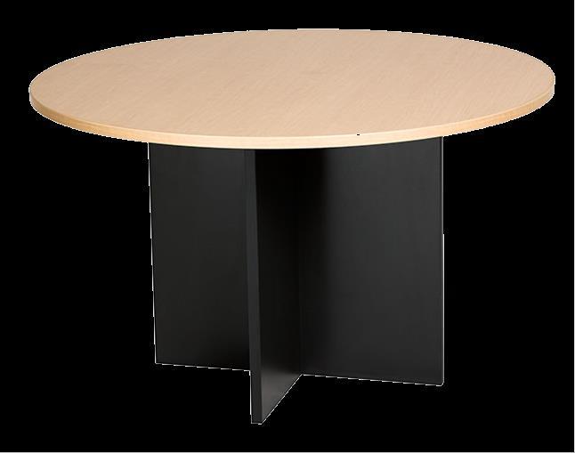 00 ROUND MEETING TABLE 1200dia x 720h - $212.