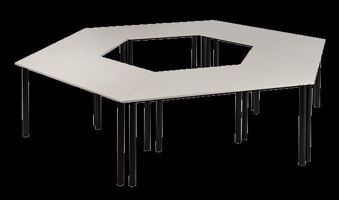 ⓫ ❾ ❽ ❽ STIRK HALF-ROUND TABLE 1500w x 750d x 720h - $221.