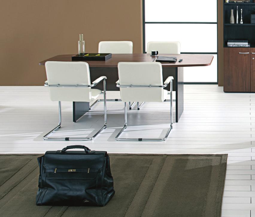 Classic 2 office furniture, a touch of class in a modern, clean design with unique leg style.