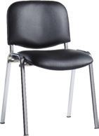 00 Rossi Meeting Chair Chrome frame meeting chair (PVC) Overall W 560