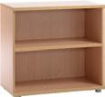Open Wooden Bookcases 2, 3, 4 or 5 shelf open front bookcases N3PBO754B 800 425 834 130.00 N3PBO1200B 800 425 1280 170.