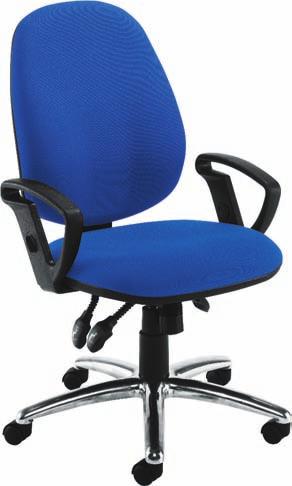 Office Seating office seating Reno Smart operator chairs developed to provide long lasting support and comfort. Waterfall-front seat. Available with and without arms.