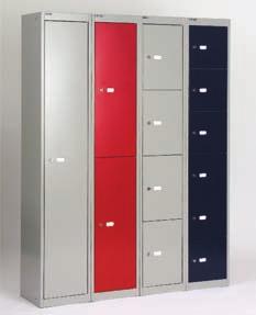 All lockers are d for 5 years and fully approved to BS EN 14073: Parts 2&3 and BS EN 14074. Flush surface, no protruding fixtures. Inset card holder.