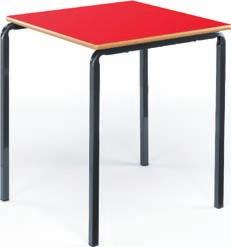 education furniture Rectangular Table W x D List Price SALE SPCBSQ-115-MD MDF Edge 1100 x 550 96 66 SPCBSQ-126-MD MDF Edge 1200 x 600 100 69 SPCBSQ-115-PVB PVC Edge 1100 x 550 108 74 SPCBSQ-126-PVB