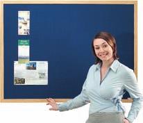 Education Noticeboards Eco-friendly Noticeboards C Eco-friendly Whiteboards from recycled materials from recycled materials These EF whiteboards have the look and quality of standard whiteboards, but
