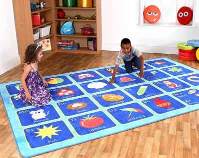 9 Crease Resistant Rhombus anti-skid Dura-Latex safety backing World Explorer Carpet The World Explorer carpet has each continent colour coded