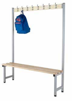 BENCH UNITS PHONE 020 824 2162 1 Budget Single Hanging Units This cloakroom range is an ideal low cost alternative.