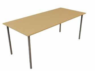 Rectangular Tables These Giorgian tables come with an 18mm top, 2mm edging and a 2mm square fully welded frame. CODE SIZE IN MM PRICE 18T2041 800W x 800D x 740H 94.2 18T2042 00W x 800D x 740H 4.