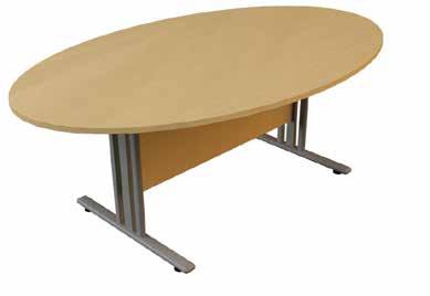 7 Top colour options: The Giorgian range of tables come with a 2mm top, a 2mm edging and are supplied with an I frame. CODE SIZE IN MM PRICE 18T2114 2000W x 1200D x 740H 400.