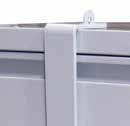 Drawer lockable filing cabinet comes with a security bar fitted at the time of manufacture.