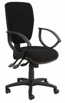 FAX 020 824 762 Ascot Task Chair The Ascot is a durable seating range with a high level of comfort and style.