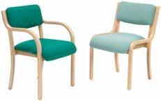7 Rockingham Chair The Rockingham is a large Beech framed chair with a
