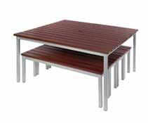 8 SIZE TABLE HEIGHT BENCH HEIGHT 1 460mm 260mm 2 30mm 3mm 3 90mm 30mm 4 640mm 380mm 7mm 430mm 6 760mm 460mm MANUFACTURED IN
