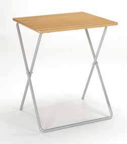 70 Top colour: Frame options: Beech Black Grey Charcoal Duraform Speckled Light Grey Premium Folding Skid Base Desk Our Premium folding, skid base framed exam desk comes with an