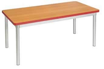 EARLY YEARS TABLES PHONE 020 824 2162 Enviro Early Years Rectangular Table The Enviro early years range is produced using wipe clean laminate in a selection of vibrant colours with a hard wearing,
