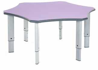 The tables come with a premium 2mm thick top and a hardwearing Spray PU edge.