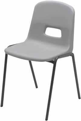 The slimline Flint powder coated steel frame is perfect for any environment where space is at a premium, with an overall width of 40mm on the 2