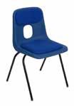 Chrome Grey Grey Series E Skid Base Chair This skid base polypropylene classroom chair offers a cost effective seating   1.