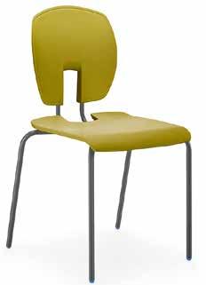as the SE Classic, the new SE Curve has an attractive rounded back and is available in size & 6 only. These chairs are stackable.