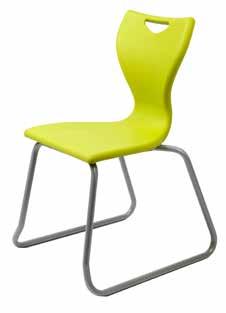 FAX 020 824 762 1 EN Chair CLASSROOM CHAIRS An elegantly designed and ergonomically shaped educational chair. Stackable to 6 high and comes with a Light Grey frame.