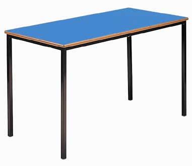 CLASSLINE TABLES Classline Fully Welded Tables PHONE 020 824 2162 The Classline tables are a great value option, supplied with 18mm high pressure laminate tops in a range of colours as shown below