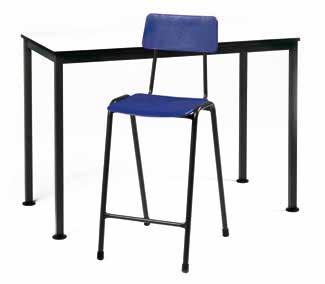 ART/SCIENCE CHAIRS Series E High Chair PHONE 020 824 2162 The stool version of the Series E chair is a comfortable yet durable option and comes with a strengthening bar