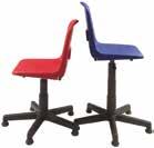 7 The Reinspire IT chair complements the GH20 4 leg chair and comes with a comfortable moulded seat in a variety of colours.