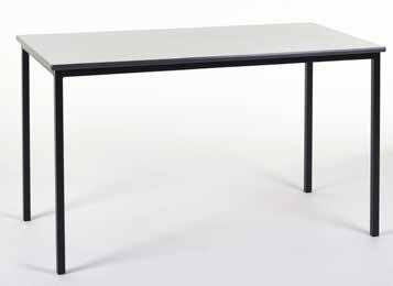 FAX 020 824 762 CLASSLINE TABLES Classline Plus Fully Welded Tables The Classline Plus tables are a great value option, supplied with 18mm high pressure laminate tops in a range of colours as shown