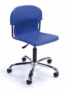 sit on the chair. 6.20 CODE DESCRIPTION SEAT HEIGHT PRICE + PRICE 31+ 18ITC97 Castors 390-20mm 61.0 6.