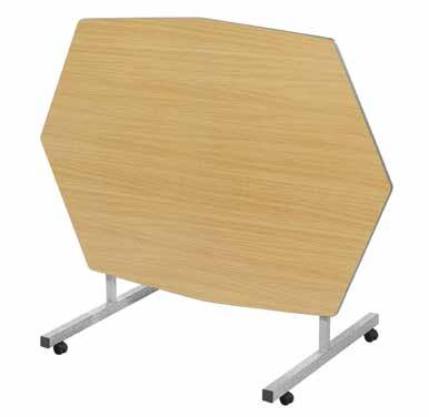 FAX 020 824 762 Tilt Top Dining Tables These tilt top tables are perfect for use in dining rooms as they are easy to open, close then wheel away and store.